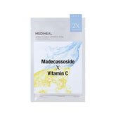 Mascarilla envolvente Derma Synergy para el cuidado tonificante con vitamina C y madecassoside X